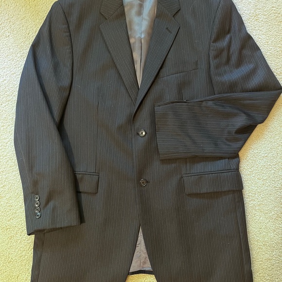 Calvin Klein Full Wool Suit (blazer and pants) - Picture 11 of 16